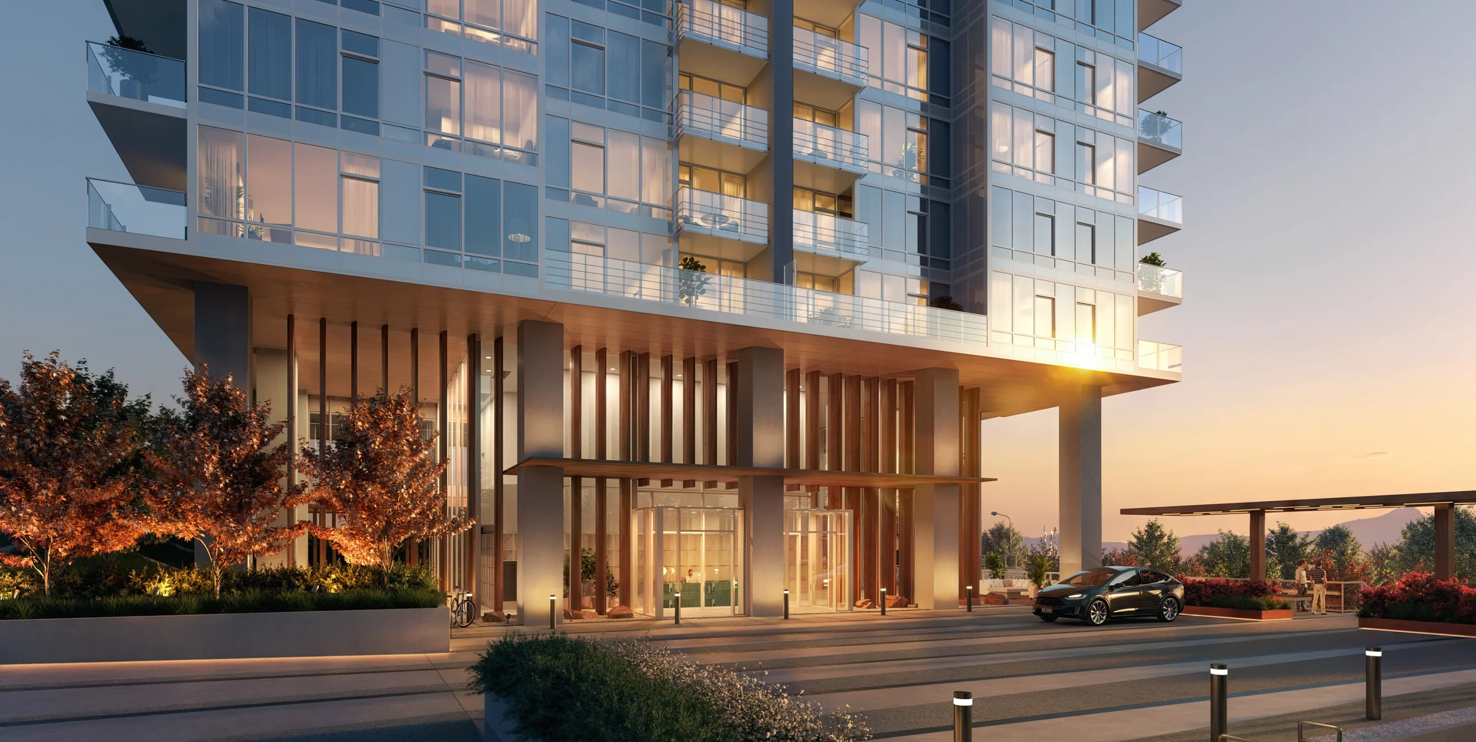 Architectural rendering of the Ironwood tower
